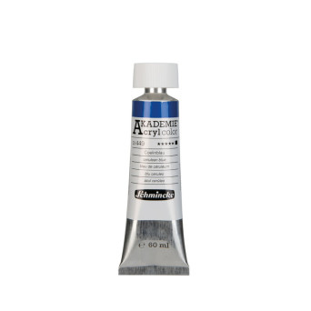 Farba akrylowa Akademie - Schmincke - 449, Cerulean Blue, 60 ml