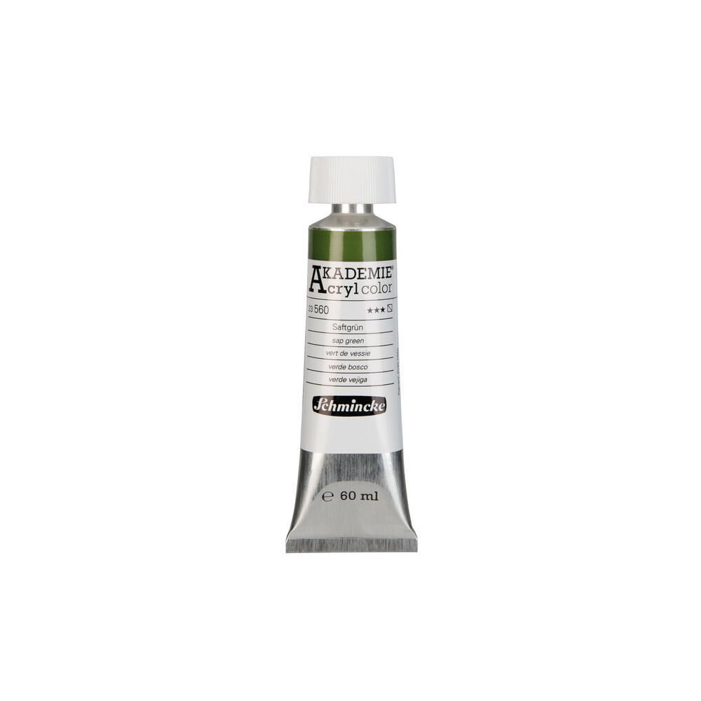 Farba akrylowa Akademie - Schmincke - 560, Sap Green, 60 ml