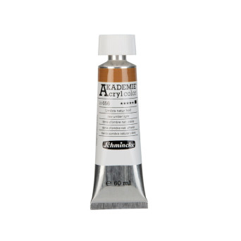 Akademie acrylic paints - Schmincke - 656, Raw Umber Light, 60 ml