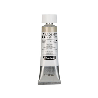 Akademie acrylic paints - Schmincke - 657, Pebble Grey, 60 ml