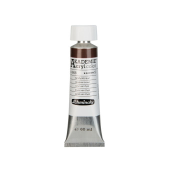 Farba akrylowa Akademie - Schmincke - 668, Vandyke Brown, 60 ml