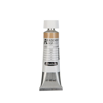 Farba akrylowa Akademie - Schmincke - 801, Gold, 60 ml