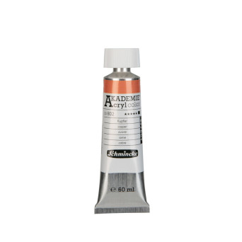 Akademie acrylic paints - Schmincke - 802, Copper, 60 ml