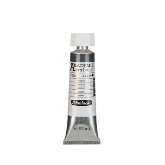 Farba akrylowa Akademie - Schmincke - 806, Graphite, 60 ml
