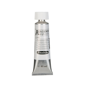 Akademie acrylic paints - Schmincke - 840, Fluorescent White, 60 ml