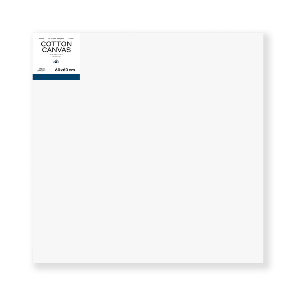 Cotton stretched canvas Classic - PaperConcept - 60 x 60 cm