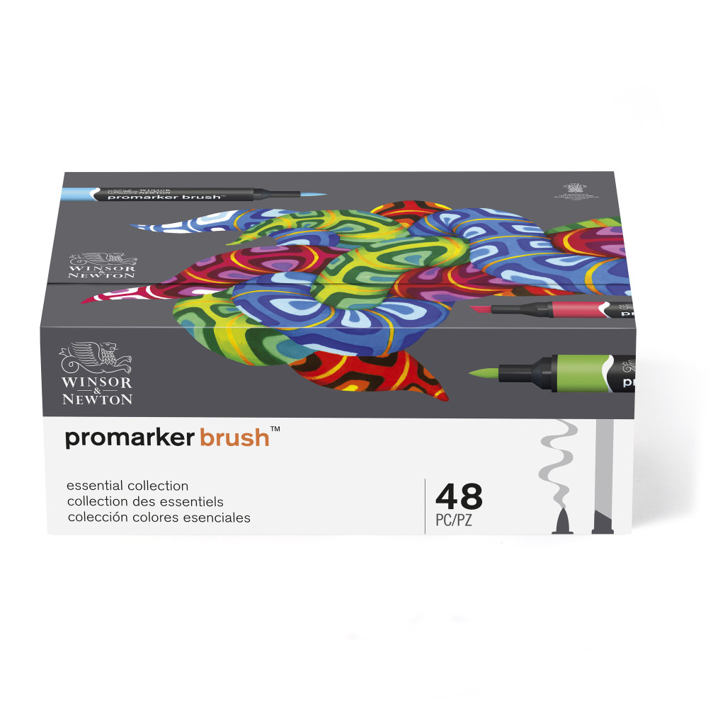Zestaw Promarker Essential Collection - Winsor & Newton - 48 szt.