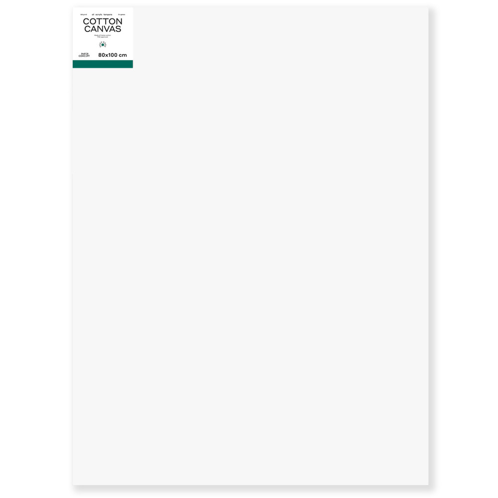 Cotton stretched canvas Deep Edge 3D - PaperConcept - 80 x 100 cm