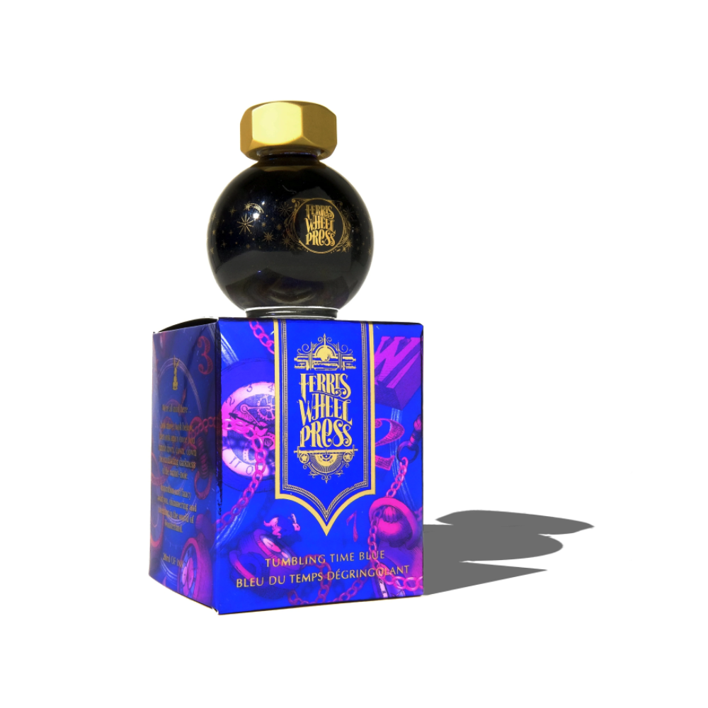 Calligraphy ink FerriTales - Ferris Wheel Press - Tumbling Time Blue, 20 ml
