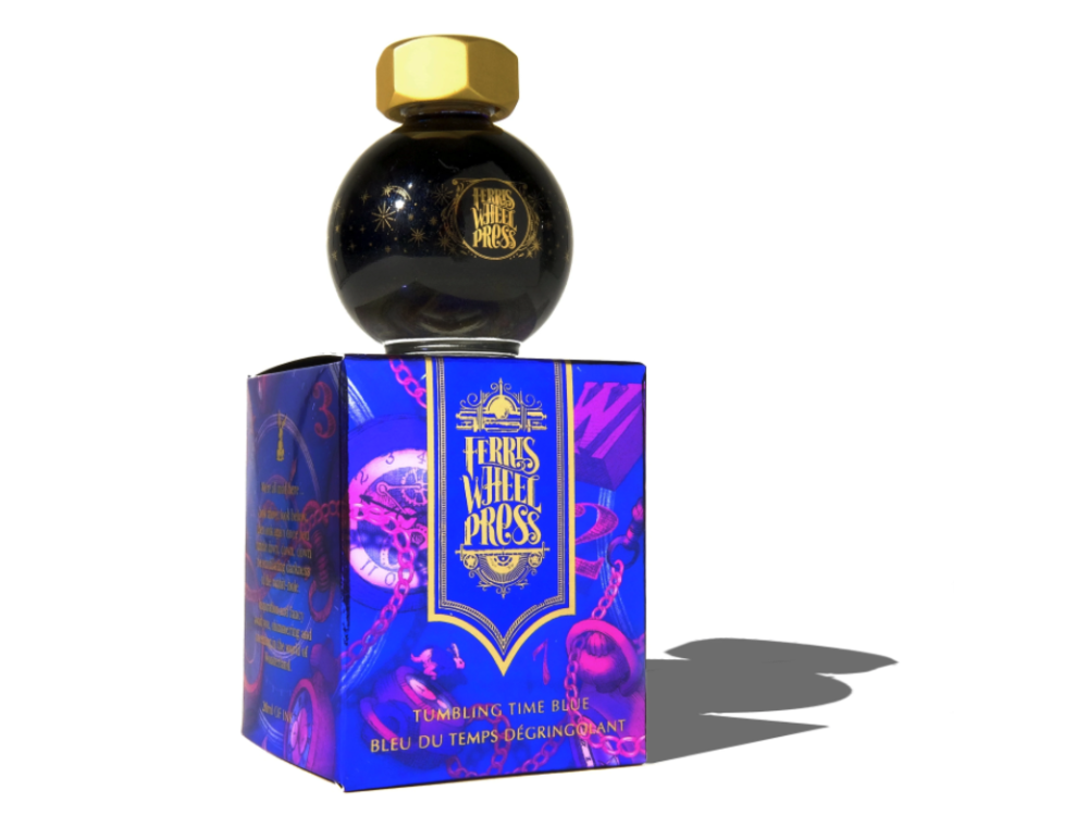 Atrament FerriTales - Ferris Wheel Press - Tumbling Time Blue, 20 ml