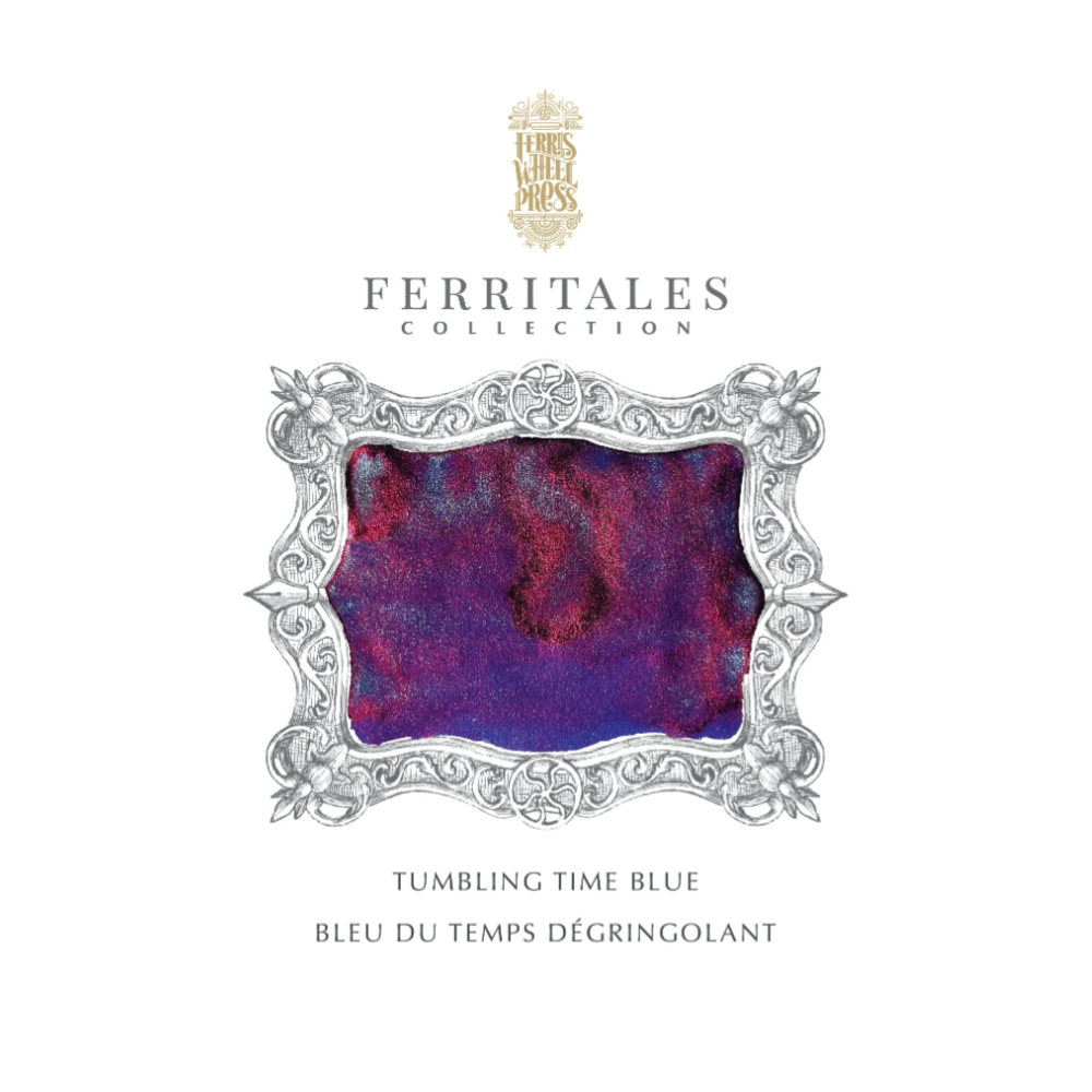 Calligraphy ink FerriTales - Ferris Wheel Press - Tumbling Time Blue, 20 ml