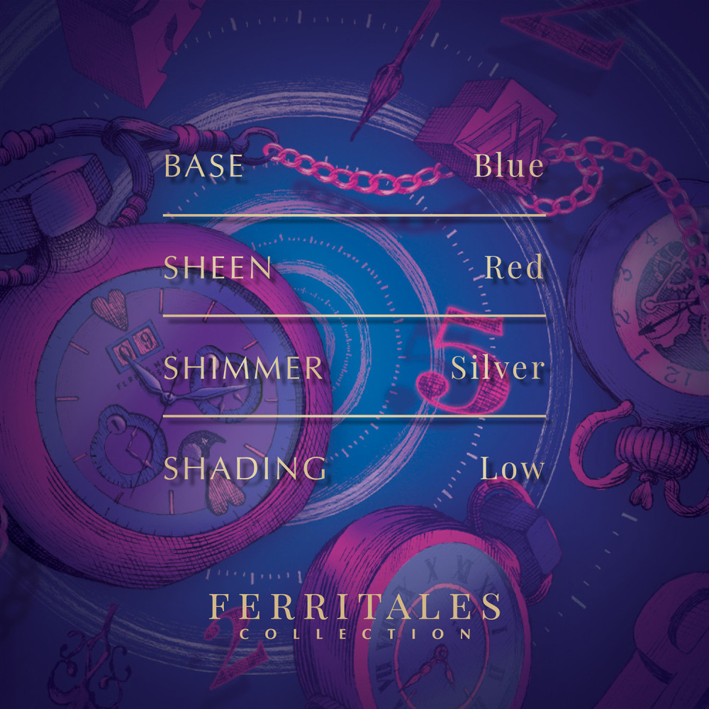 Atrament FerriTales - Ferris Wheel Press - Tumbling Time Blue, 20 ml
