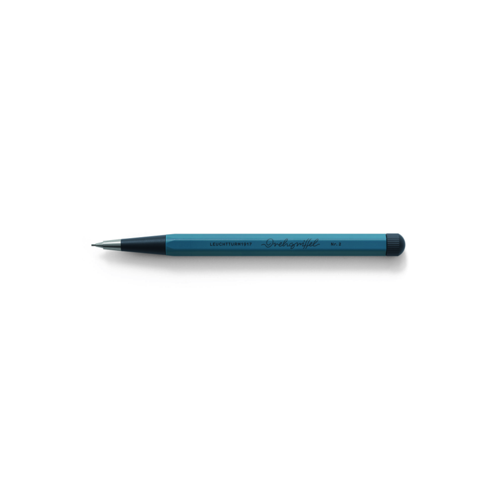 Ołówek Drehgriffel Nr. 2 - Leuchtturm1917 - Stone Blue, 0,7 mm, HB