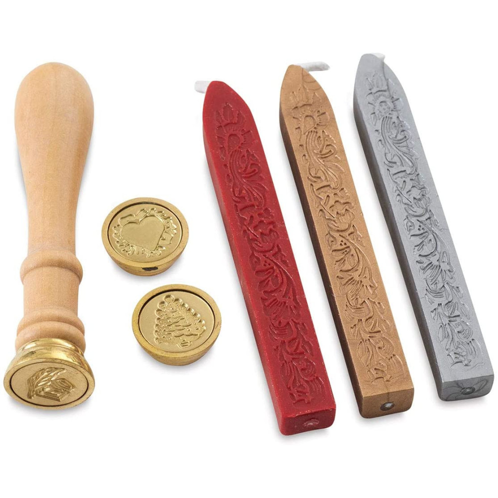 Zestaw do lakowania 3 Designs Sealing Set - Manuscript