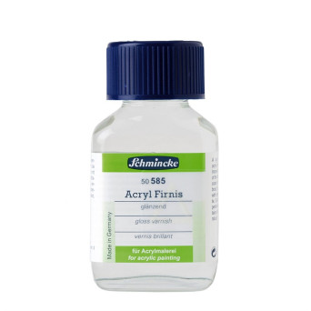 Werniks końcowy do farb akrylowych - Schmincke - połysk, 60 ml