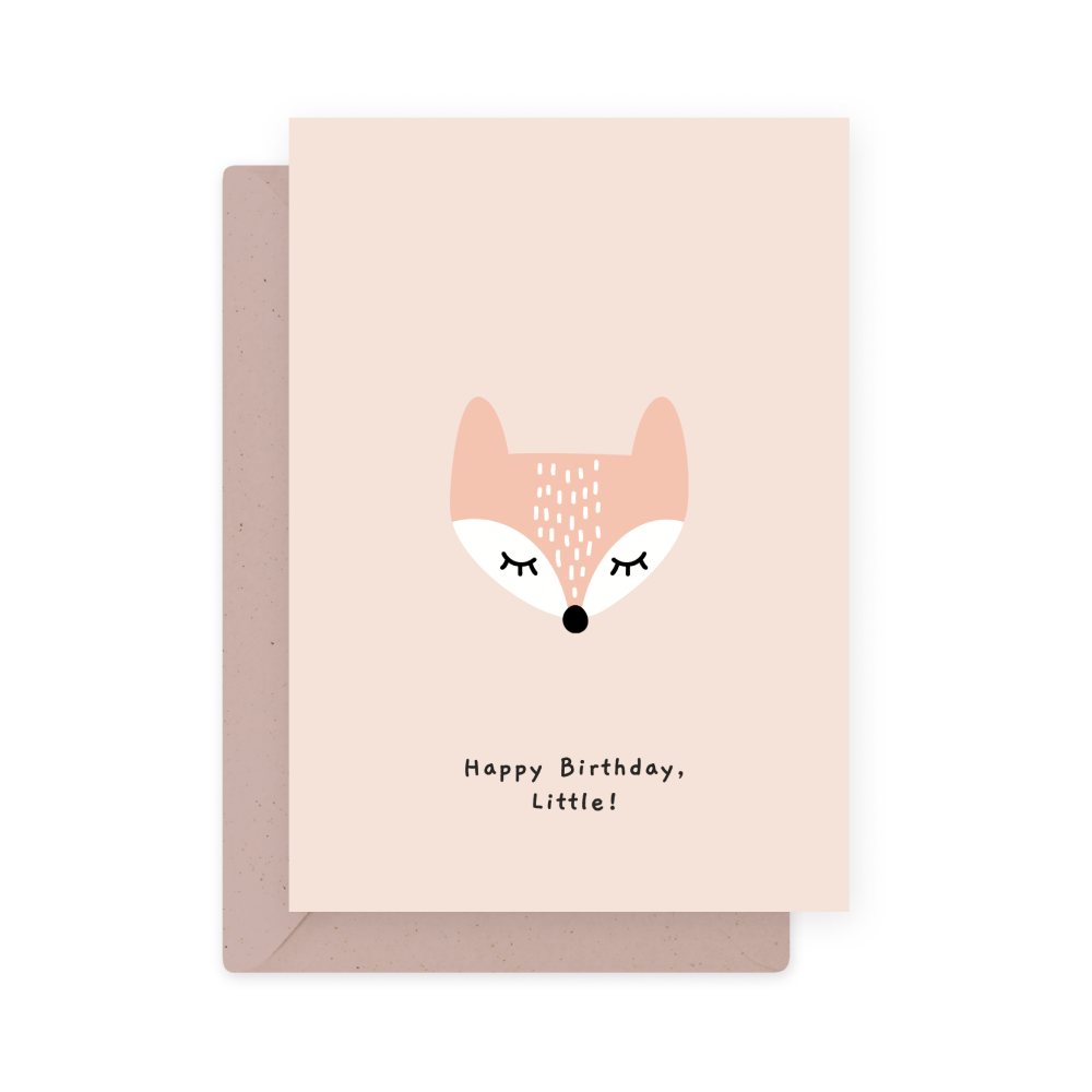 Greeting card - Eökke - Happy Birthday, Little!, 12 x 17 cm