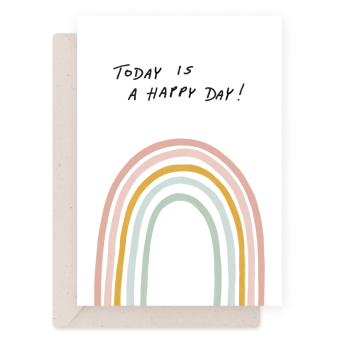Greeting card - Eökke - Today is a happy day!, 12 x 17 cm