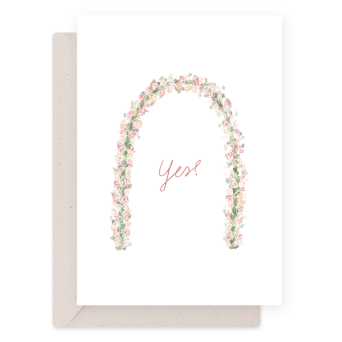 Greeting card - Eökke - Yes, 12 x 17 cm