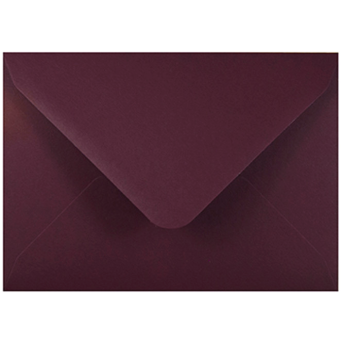 Koperta Keaykolour 120g - B6 Port Wine ciemnobordowa