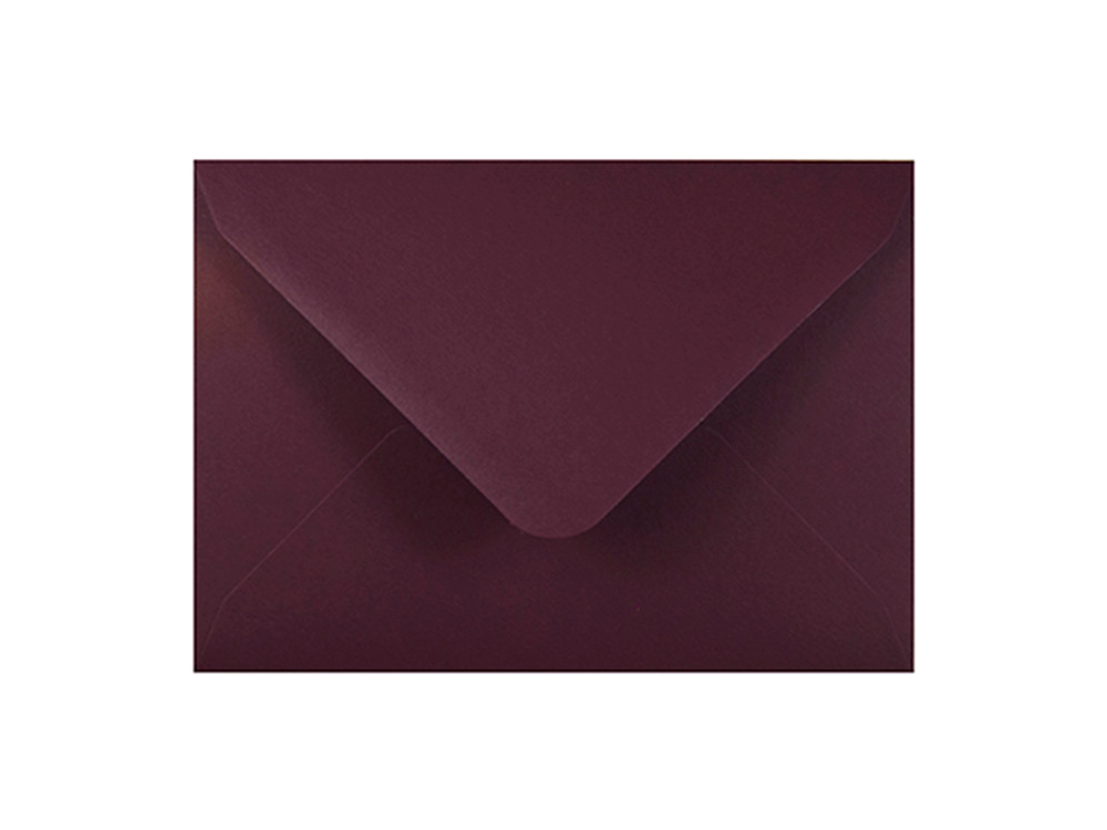 Koperta Keaykolour 120g - B6 Port Wine ciemnobordowa