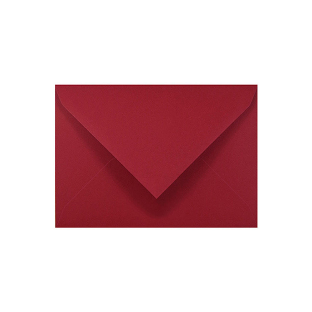 Koperta Keaykolour 120g - B6 Guardsman Red bordowa