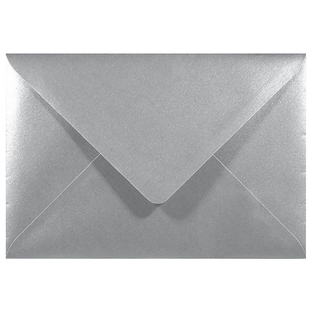 Koperta Sirio Pearl 110g - B6 Platinum srebrna