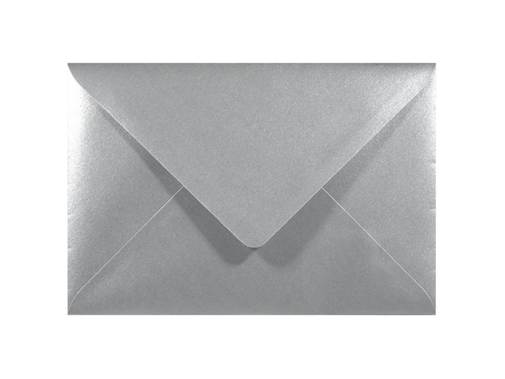 Koperta Sirio Pearl 110g - B6 Platinum srebrna