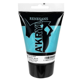 Farba akrylowa A'kryl Bicolor - Renesans - 78, green blue, 100 ml