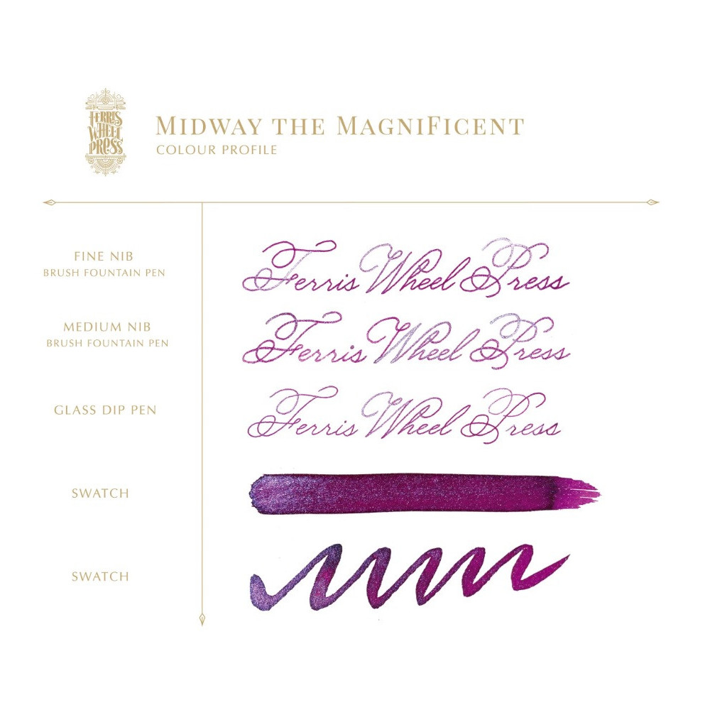 Atrament Sugar Beach - Ferris Wheel Press - Midway the Magnificent, 38 ml
