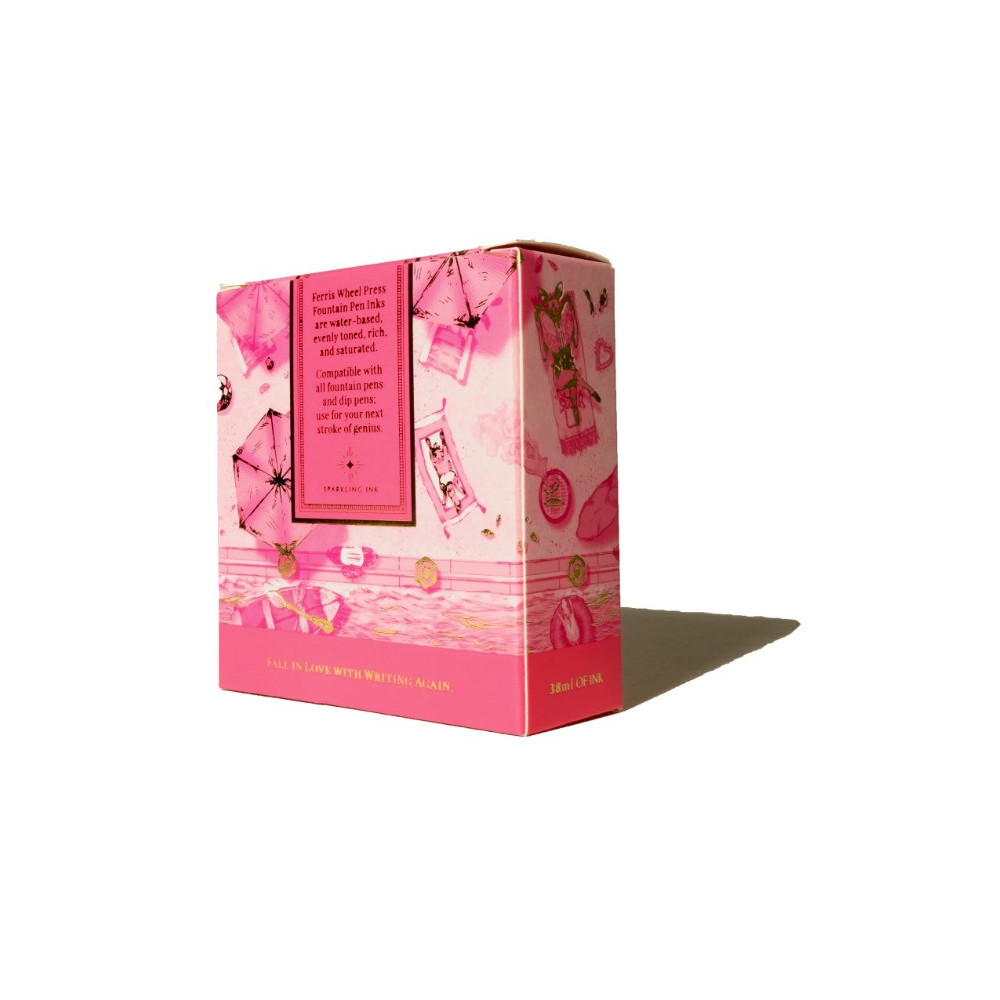 Atrament Sugar Beach - Ferris Wheel Press - Pink Sugar Beach, 38 ml