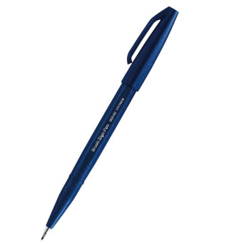 Marker Brush Sign Pen S - Pentel - black blue