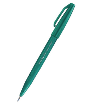 Marker Brush Sign Pen S - Pentel - turquoise
