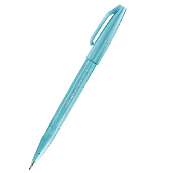Marker Brush Sign Pen S - Pentel - light blue