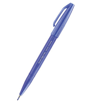 Marker Brush Sign Pen S - Pentel - blue violet