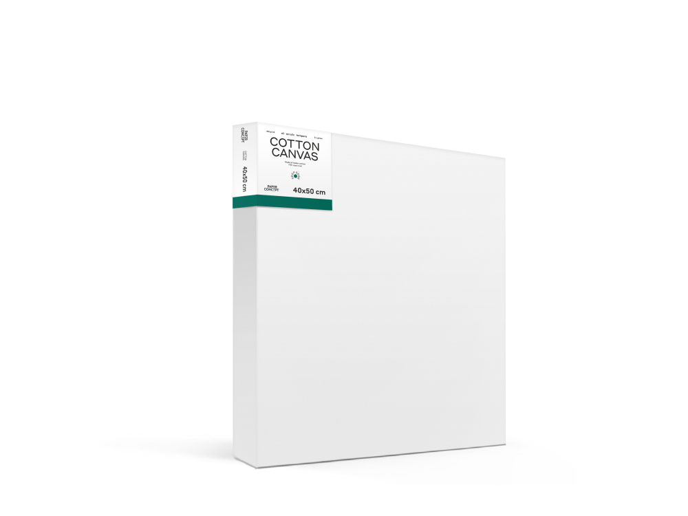 Cotton stretched canvas Deep Edge 3D - PaperConcept - 40 x 50 cm