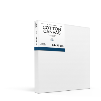 Cotton stretched canvas Classic - PaperConcept - 24 x 30 cm