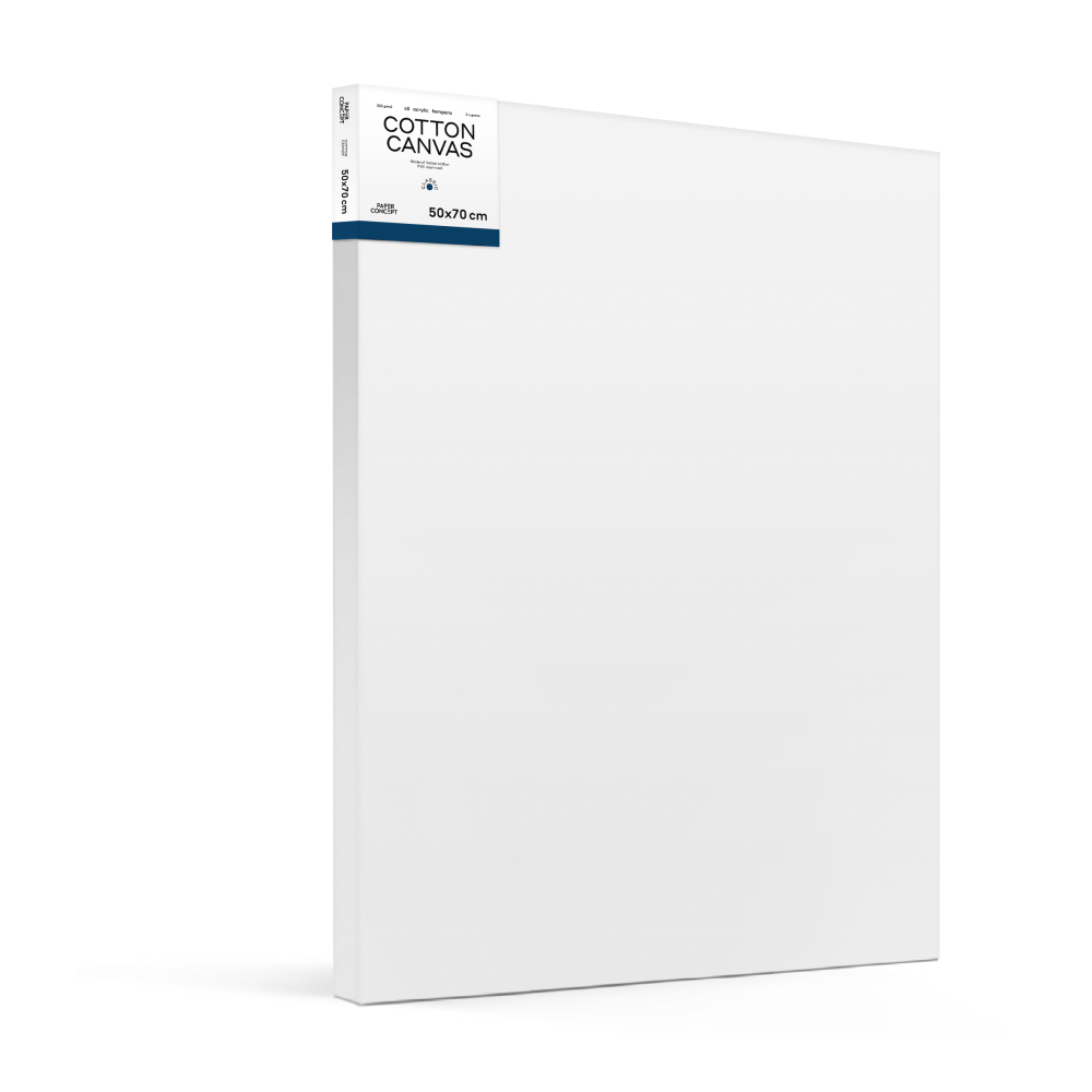 Cotton stretched canvas Classic - PaperConcept - 50 x 70 cm
