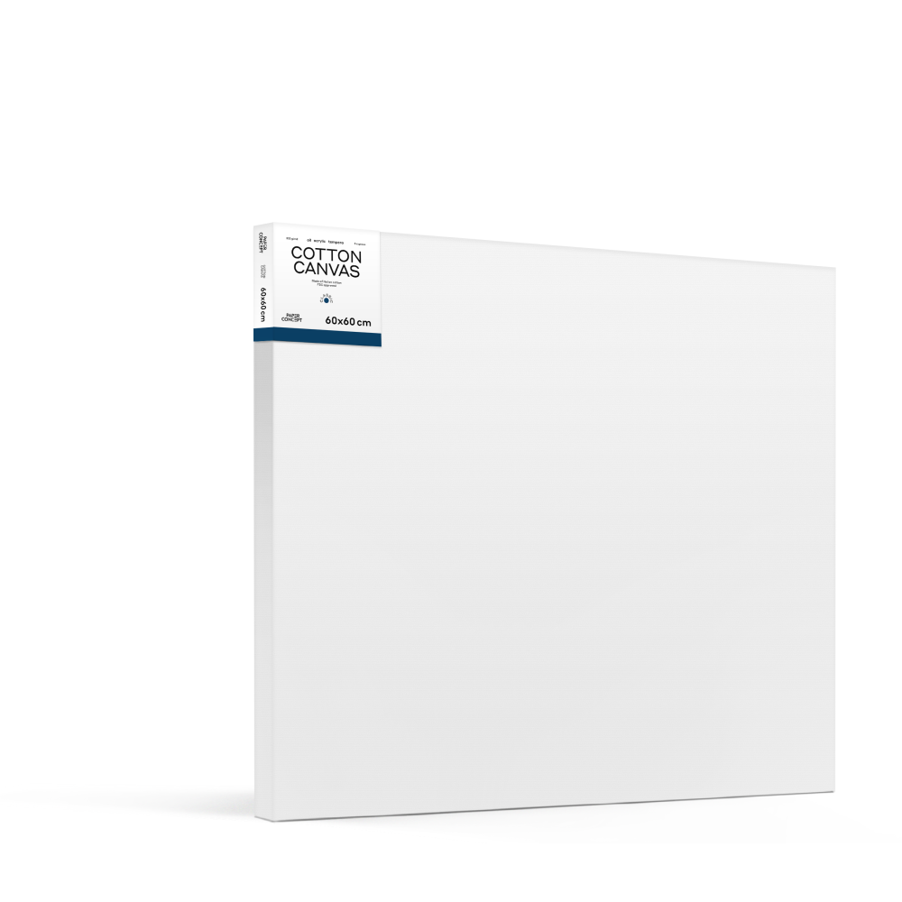 Podobrazie malarskie bawełniane Classic - PaperConcept - 60 x 60 cm