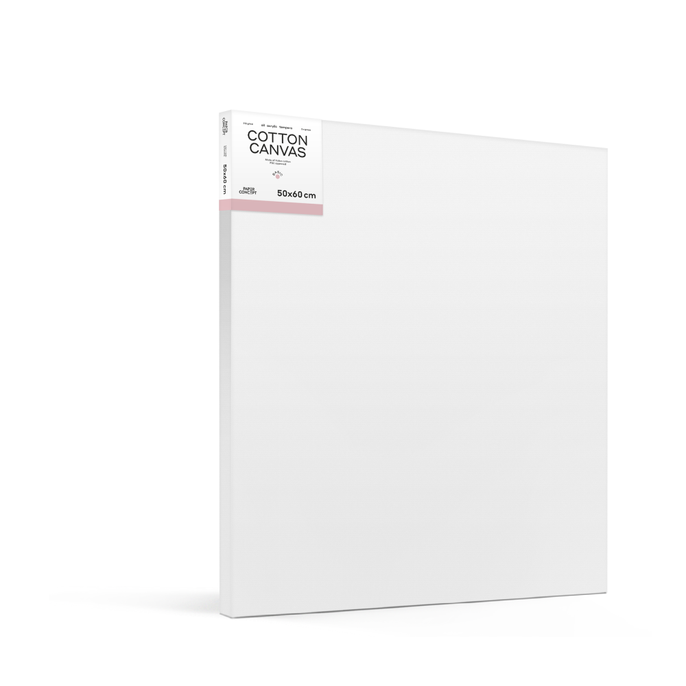 Podobrazie malarskie bawełniane Basic - PaperConcept - 50 x 60 cm