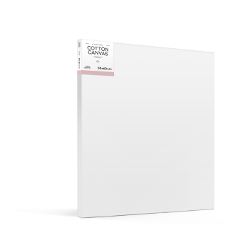 Cotton stretched canvas Basic - PaperConcept - 50 x 60 cm