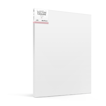 Cotton stretched canvas Basic - PaperConcept - 50 x 70 cm