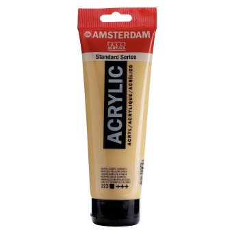 Farba akrylowa - Amsterdam - 223, Naples Yellow Deep, 250 ml