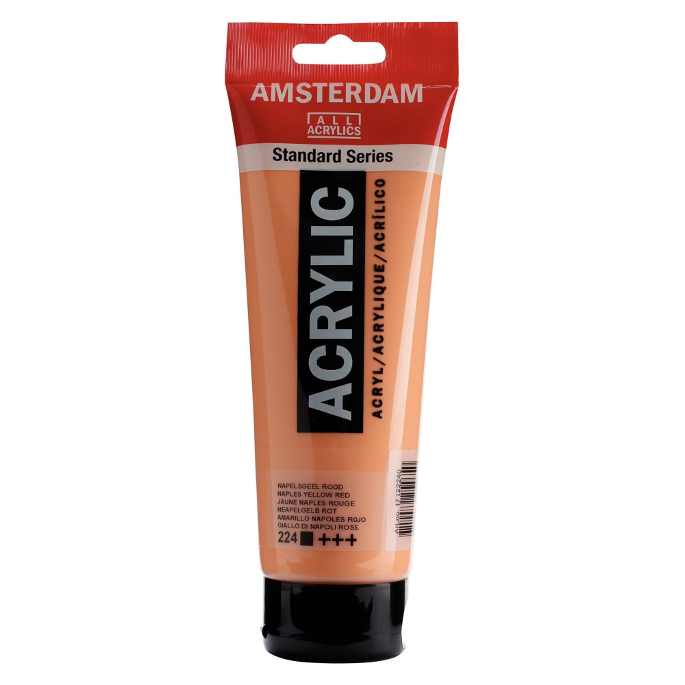 Acrylic paint - Amsterdam - 224, Naples Yellow Red, 250 ml