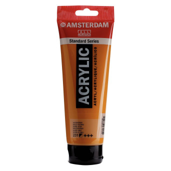Farba akrylowa - Amsterdam - 231, Gold Ochre, 250 ml