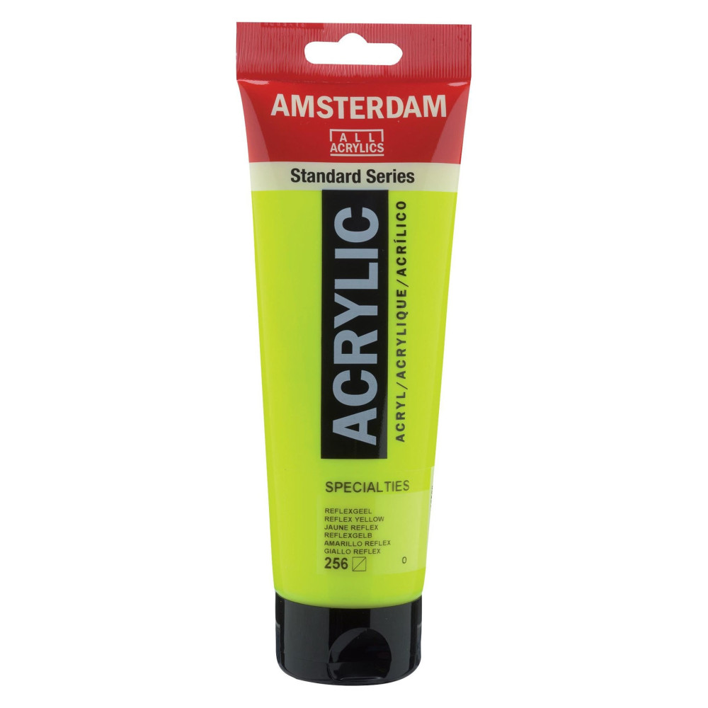 Farba akrylowa - Amsterdam - 256, Reflex Yellow, 250 ml