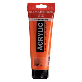Farba akrylowa - Amsterdam - 276, Azo Orange, 250 ml