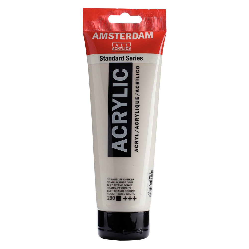 Acrylic paint - Amsterdam - 290, Titanium Buff Deep, 250 ml