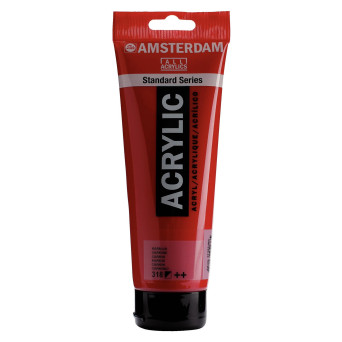Farba akrylowa - Amsterdam - 318, Carmine, 250 ml