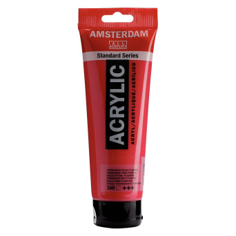 Farba akrylowa - Amsterdam - 348, Permanent Red Purple, 250 ml