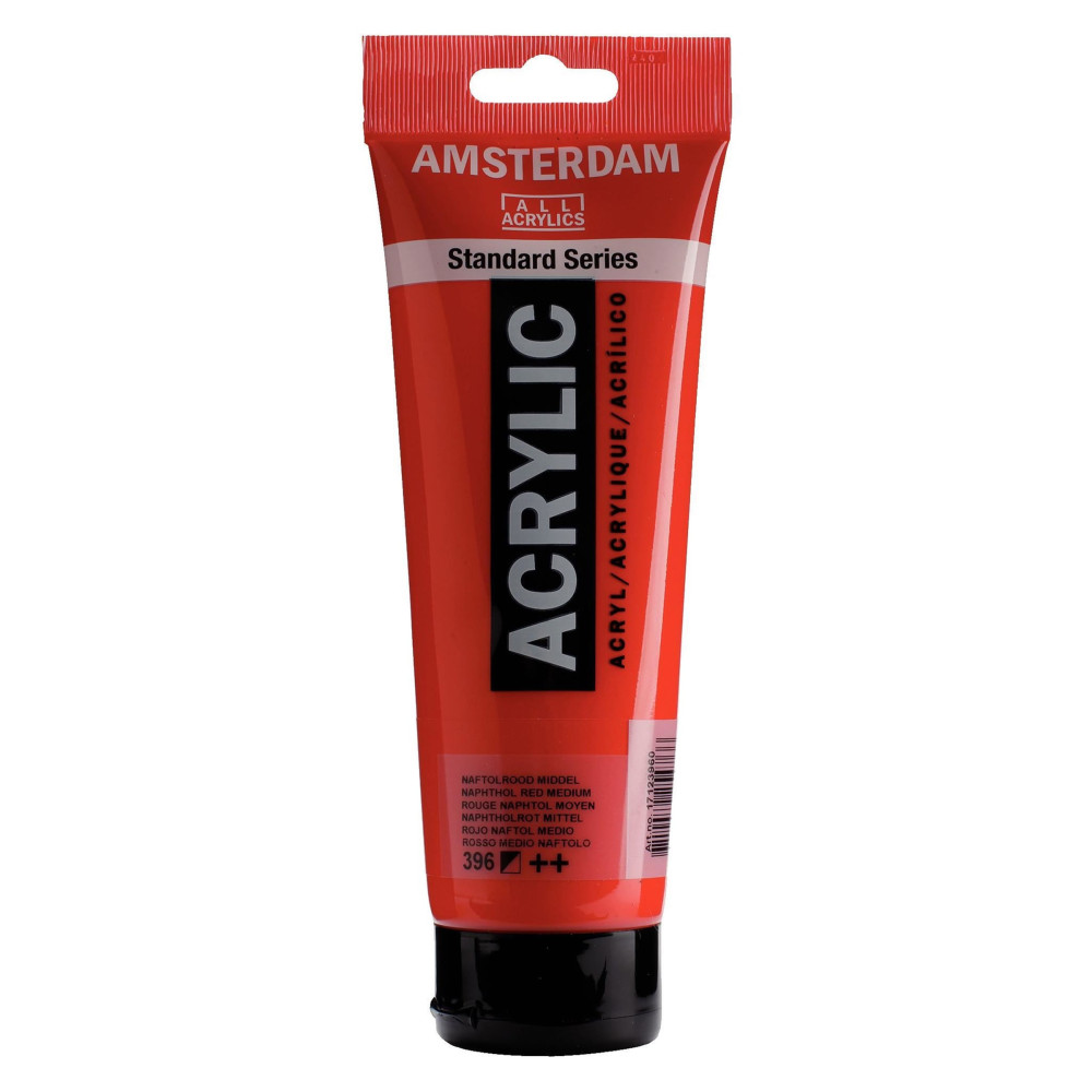 Acrylic paint - Amsterdam - 396, Naphthol Red Medium, 250 ml